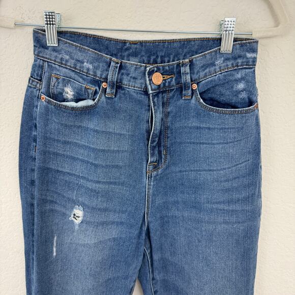 Urban Outfitters BDG Womens Mom High Rise Jeans Size 26 100% Cotton Blue - Picture 2 of 7